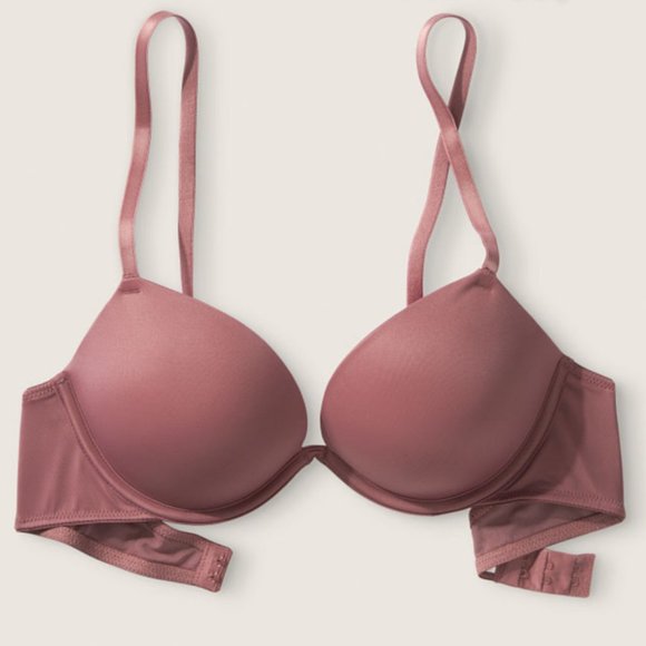 PINK Victoria's Secret Other - Victoria's Secret PINK Wear Everywhere Super Push-Up Bra in Rose Pink. Size 34B